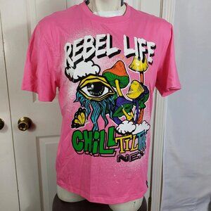 Rebel Minds Men's T-Shirt Size XL Short Sleeve Shirt